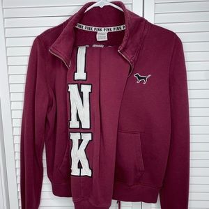 PINK sweatsuit (joggers and hoodie included)